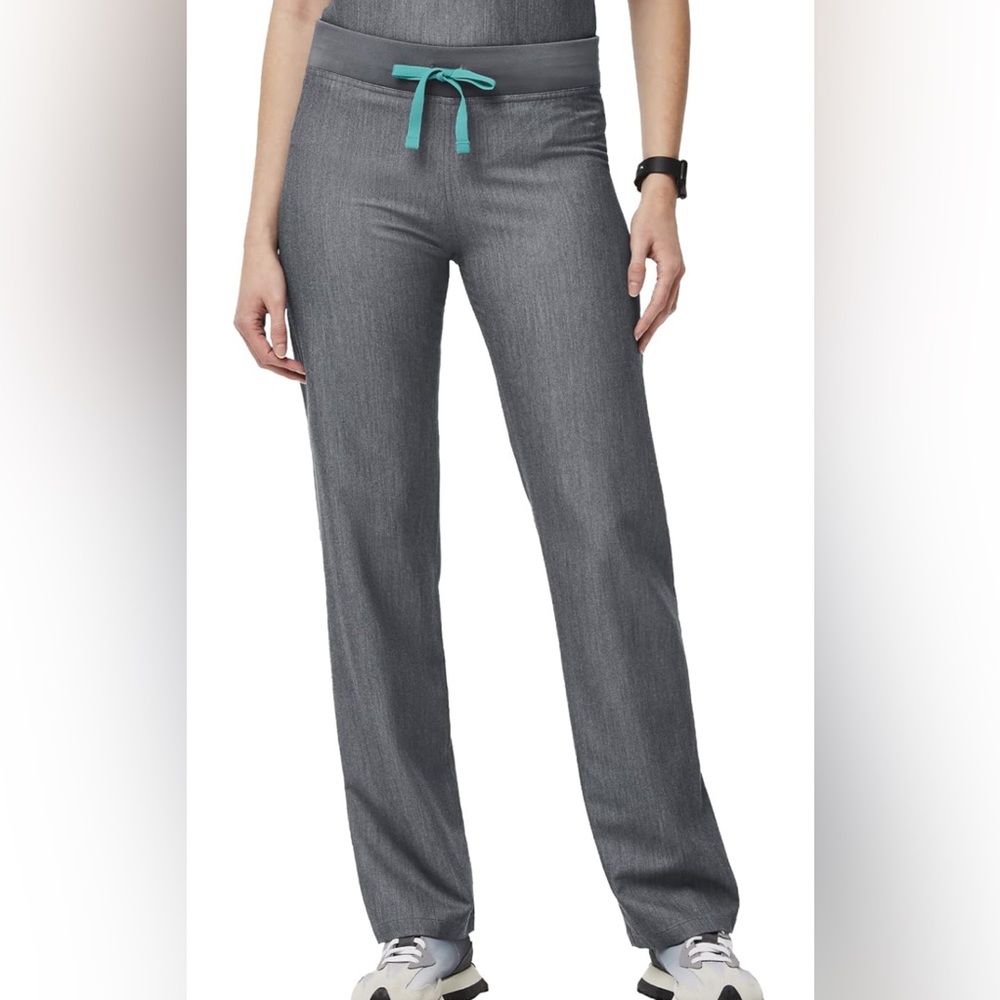 Figs Graphite Grey Livingston Basic scrub pants bottoms